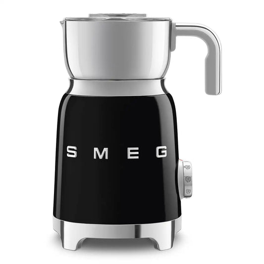 Retro-Style Milk Frother (20 oz) - Black