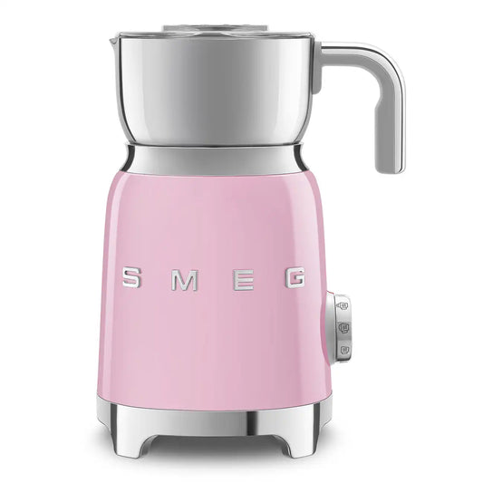 Retro-Style Milk Frother (20 oz) - Pink