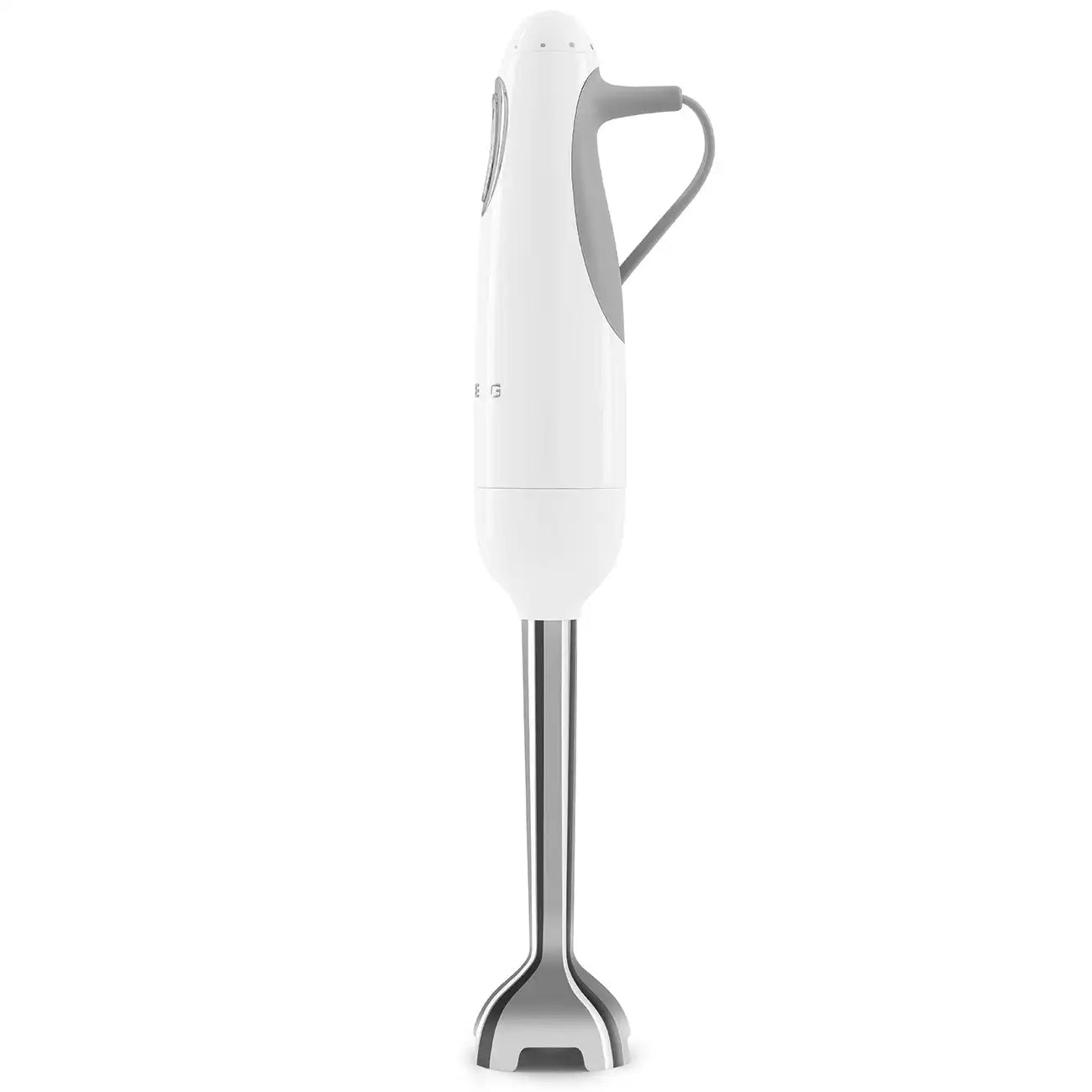 Retro-Style Hand Blender with Accessory Set - White