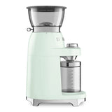 Multipurpose Conical Burr Coffee Grinder – Retro-Style Pastel Green