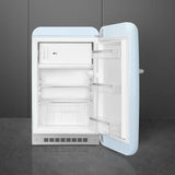 Retro-Style Refrigerator (4.3 cu ft, Right Hinge) - Pastel Blue