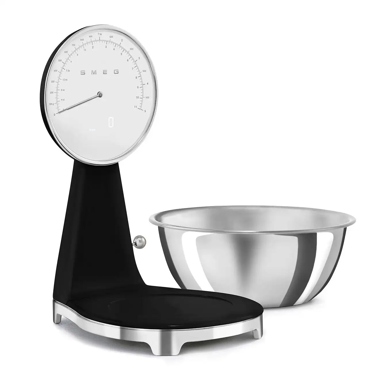 Retro-Style Kitchen Scale - Black