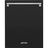 Matte Black Dishwasher Panel for 24" ADA Compliant SMEG Dishwashers