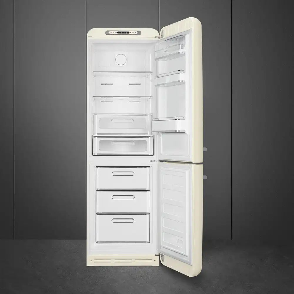 Retro-Style Refrigerator (12 cu ft, Right Hinge) - Cream