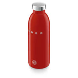 SMEG x 24Bottles® Insulated Stainless Steel Bottle (17 oz) - Red