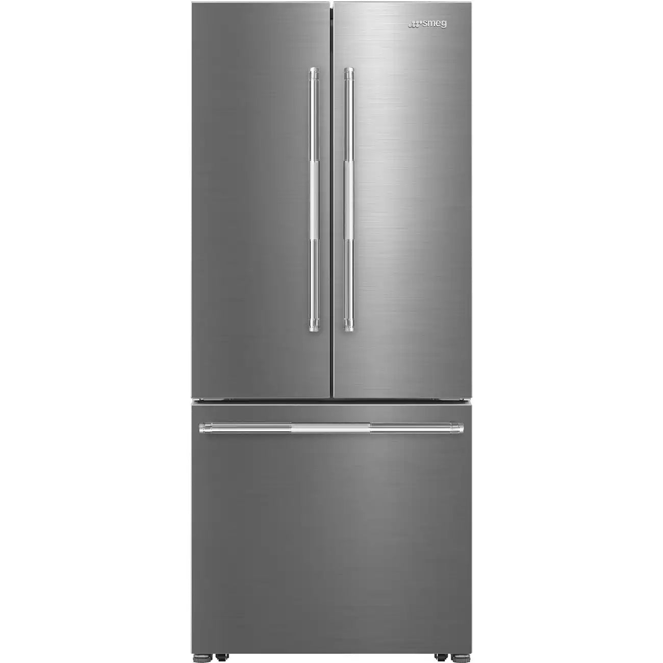 French Door Refrigerator (16 cu ft, 30", Freestanding) - Stainless Steel