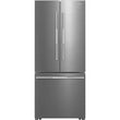 French Door Refrigerator (16 cu ft, 30", Freestanding) - Stainless Steel