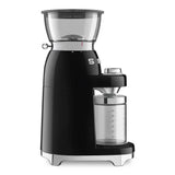 Multipurpose Conical Burr Coffee Grinder – Retro-Style Black