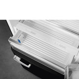 Retro-Style Refrigerator (18 cu ft, Right Hinge) - Black