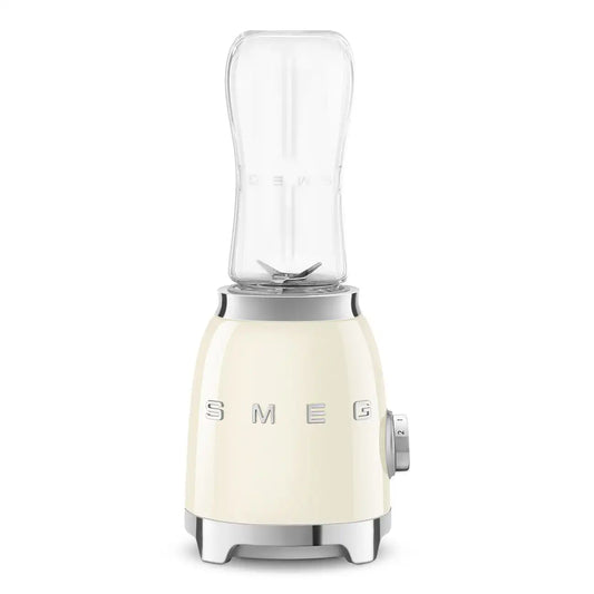Personal Blender with 2 Travel Bottles - Retro-Style Cream