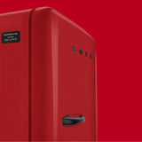 Porsche x SMEG Retro-Style Refrigerator (9.5 cu ft, Right Hinge) - Salzburg Limited Edition, Red