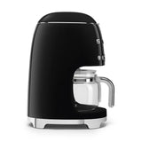 Retro-Style Drip Coffee Machine (10 Cups) - Black