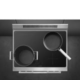 30-Inch Professional Induction Range - Matte Black