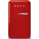 Retro-Style Refrigerator (1.2 cu ft, Left Hinge) - Red