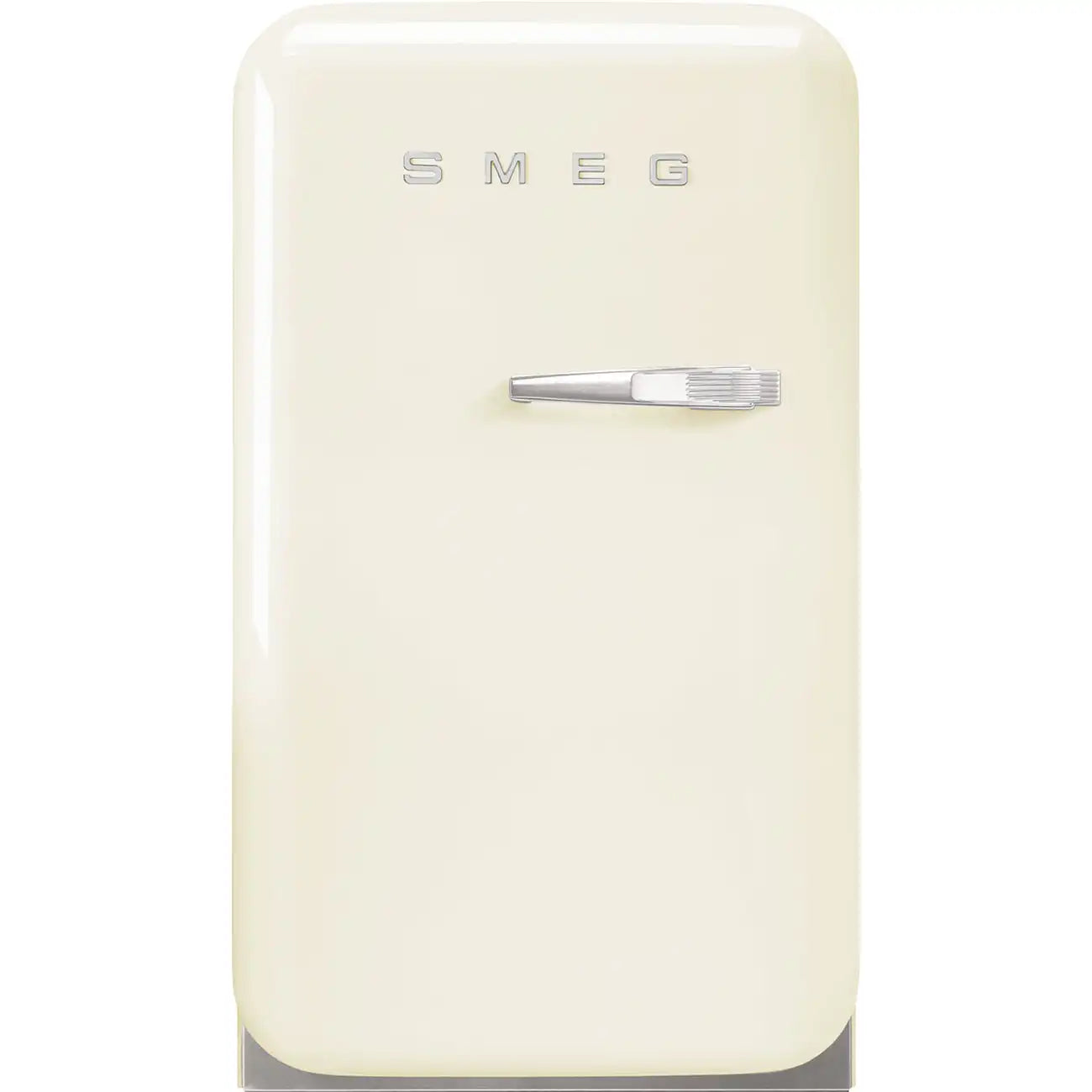 Retro-Style Refrigerator (1.2 cu ft, Left Hinge) - Cream