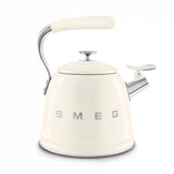 Whistling Kettle (10 Cup) - Retro-Style Cream