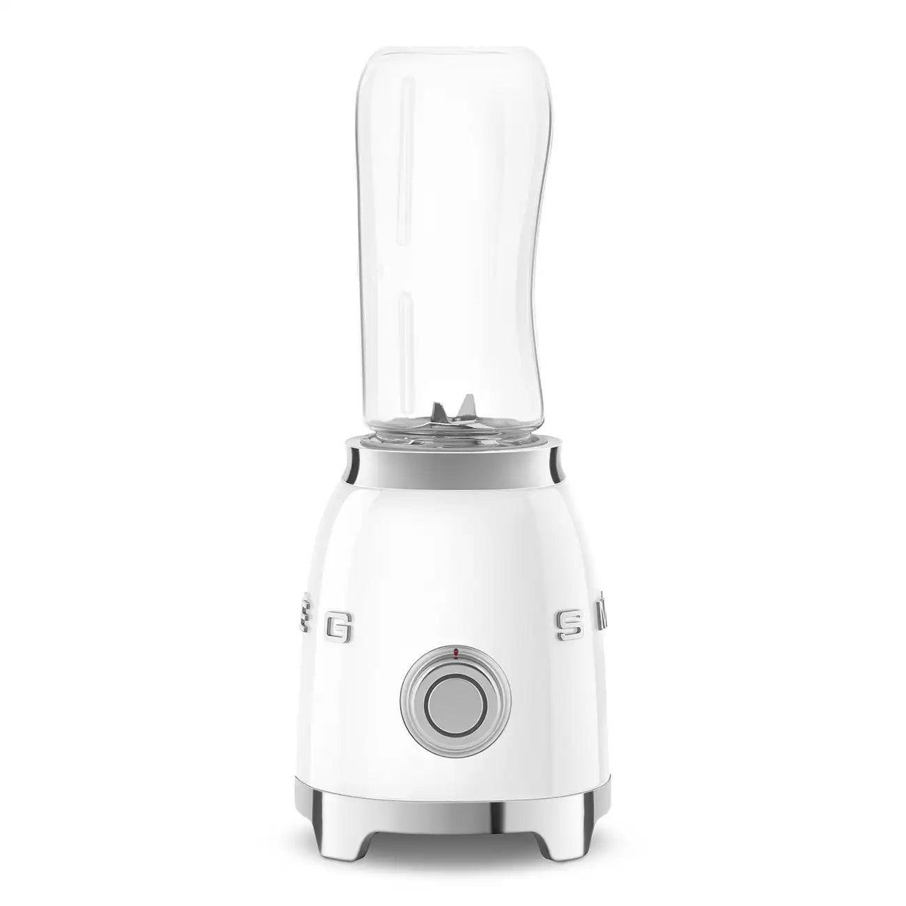 Personal Blender with 2 Travel Bottles - Retro-Style White