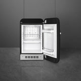 Retro-Style Refrigerator (1.2 cu ft, Right Hinge) - Black