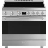 36-Inch Professional Induction Range - Stainless Steel