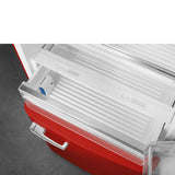 Retro-Style Refrigerator (18 cu ft, Right Hinge) - Red
