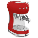 Retro-Style Manual Espresso Coffee Machine - Red