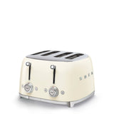 4-Slice Toaster - Retro-Style Cream