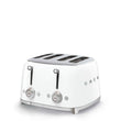 4-Slice Toaster - Retro-Style White