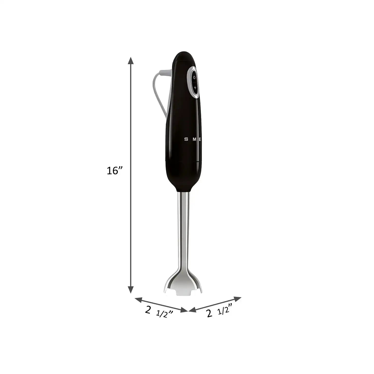 Retro-Style Hand Blender - Black