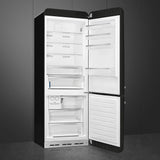 Retro-Style Refrigerator (18 cu ft, Right Hinge) - Black
