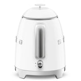 Mini Electric Kettle (3 Cups) - Retro-Style White