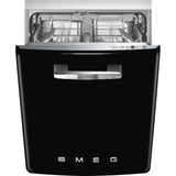 Retro-Style Built-In 24" FlexiDuo Dishwasher (ADA Compliant) - Black