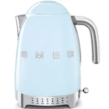 Retro-Style Electric Kettle (7 Cups) - Pastel Blue