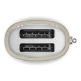 2-Slice Toaster - Retro-Style Moonlight Matte