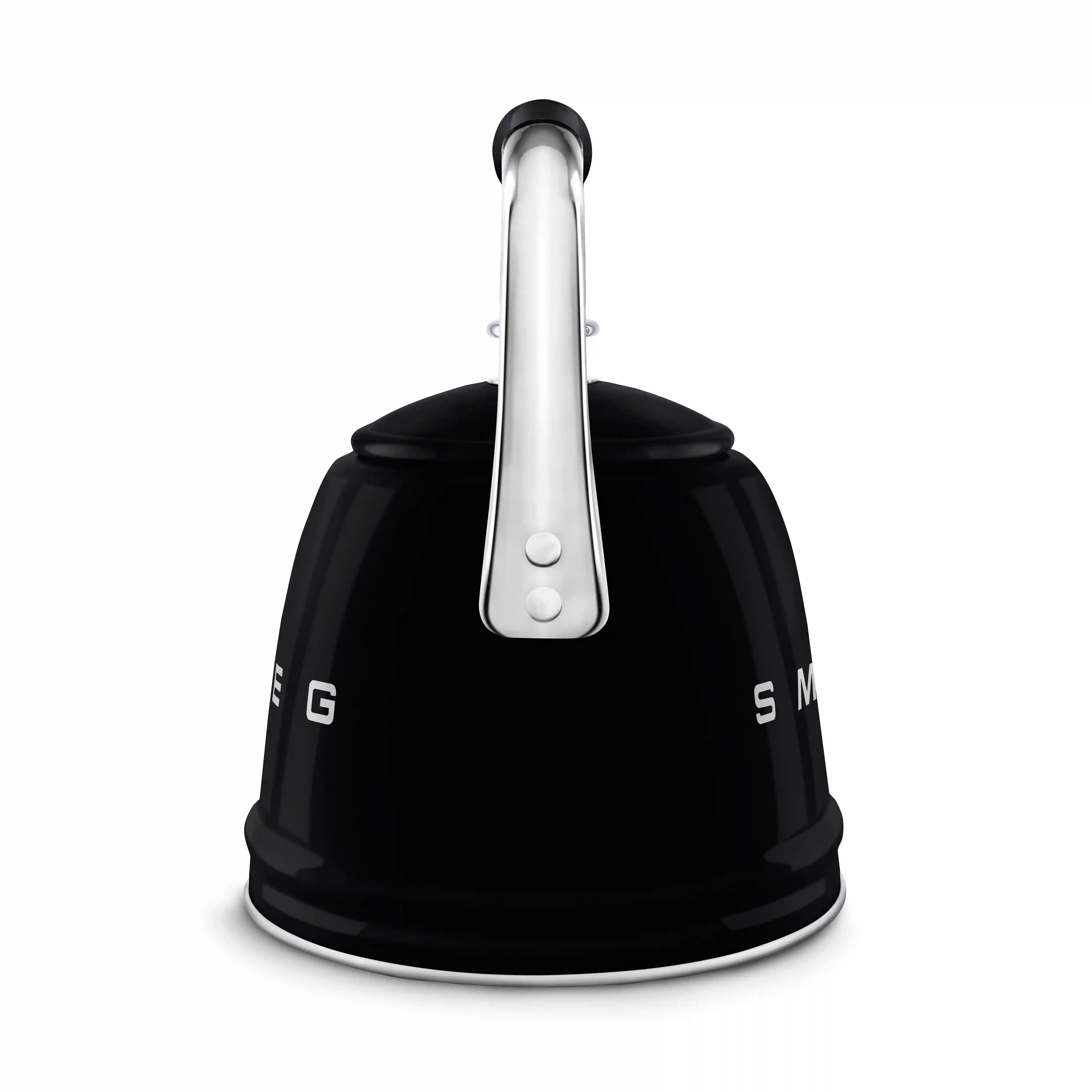 Whistling Kettle (10 Cup) - Retro-Style Black