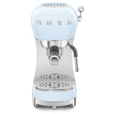 Retro-Style Manual Espresso Machine - Pastel Blue