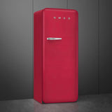 Retro-Style Refrigerator (9.5 cu ft, Right Hinge) - Ruby Red Matte