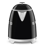 Mini Electric Kettle (3 Cups) - Retro-Style Black