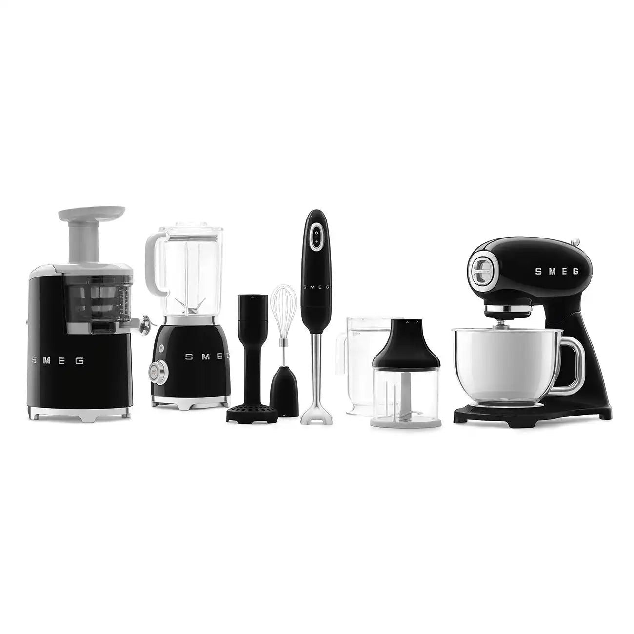 Stand Mixer - Retro-Style Black