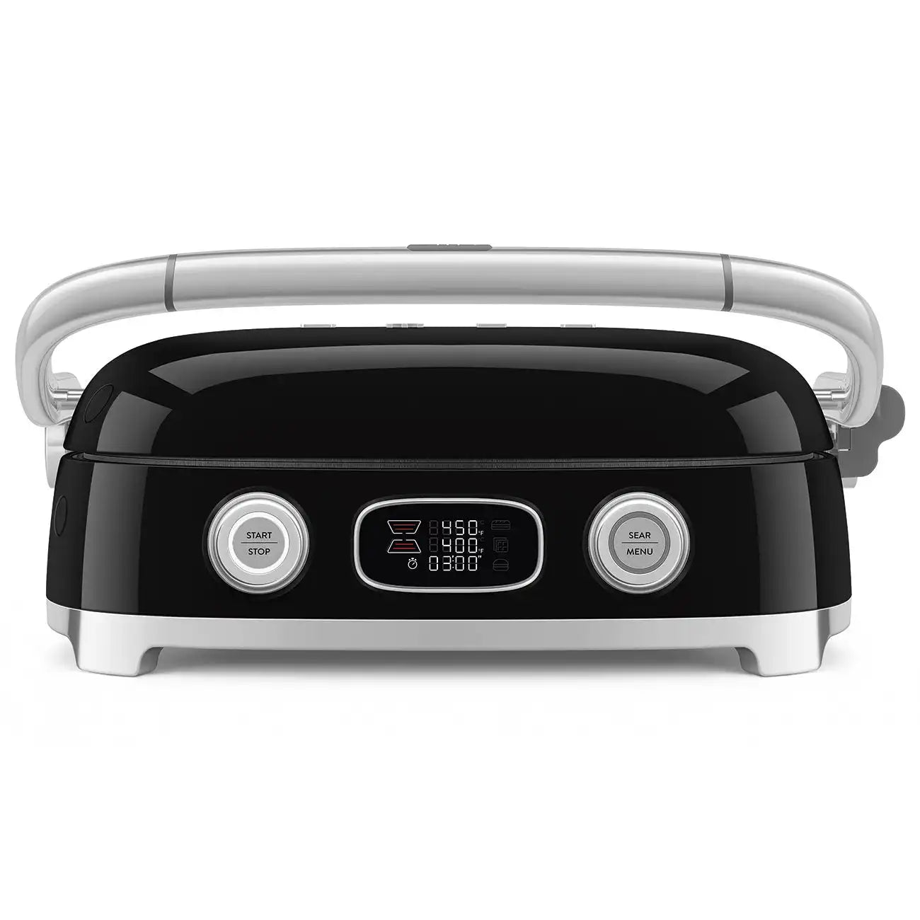 Multi-Use Grill – Retro Style Black