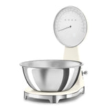Retro-Style Kitchen Scale - Cream