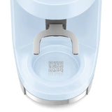 Multipurpose Conical Burr Coffee Grinder – Retro-Style Pastel Blue