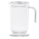 Retro-Style Hand Blender with Accessory Set - Red
