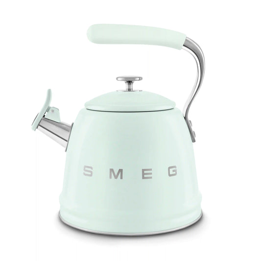Whistling Kettle (10 Cup) - Retro-Style Pastel Green