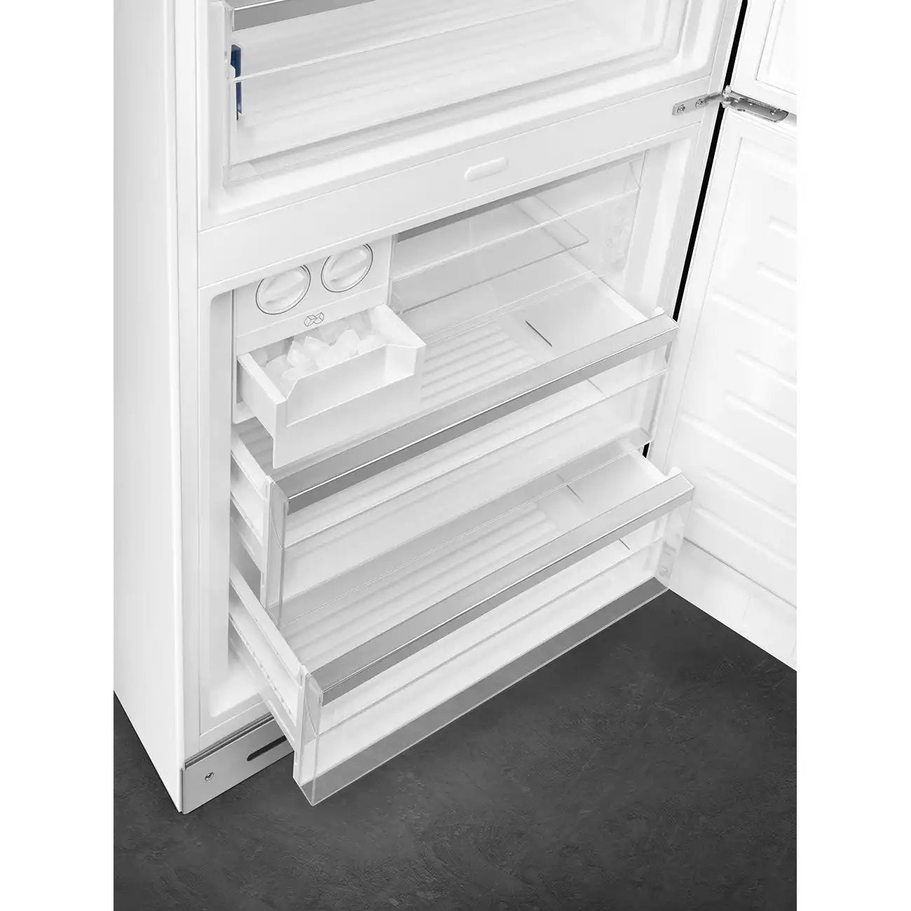 Retro-Style Refrigerator (18 cu ft, Right Hinge) - White