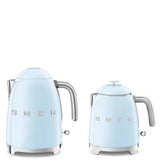 Mini Electric Kettle (3 Cups) - Retro-Style Pastel Blue