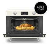 Countertop Combi Oven with Air Fry & Steam - Retro-Style Cream