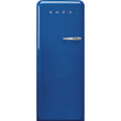 Retro-Style Refrigerator (9.5 cu ft, Left Hinge) - Blue