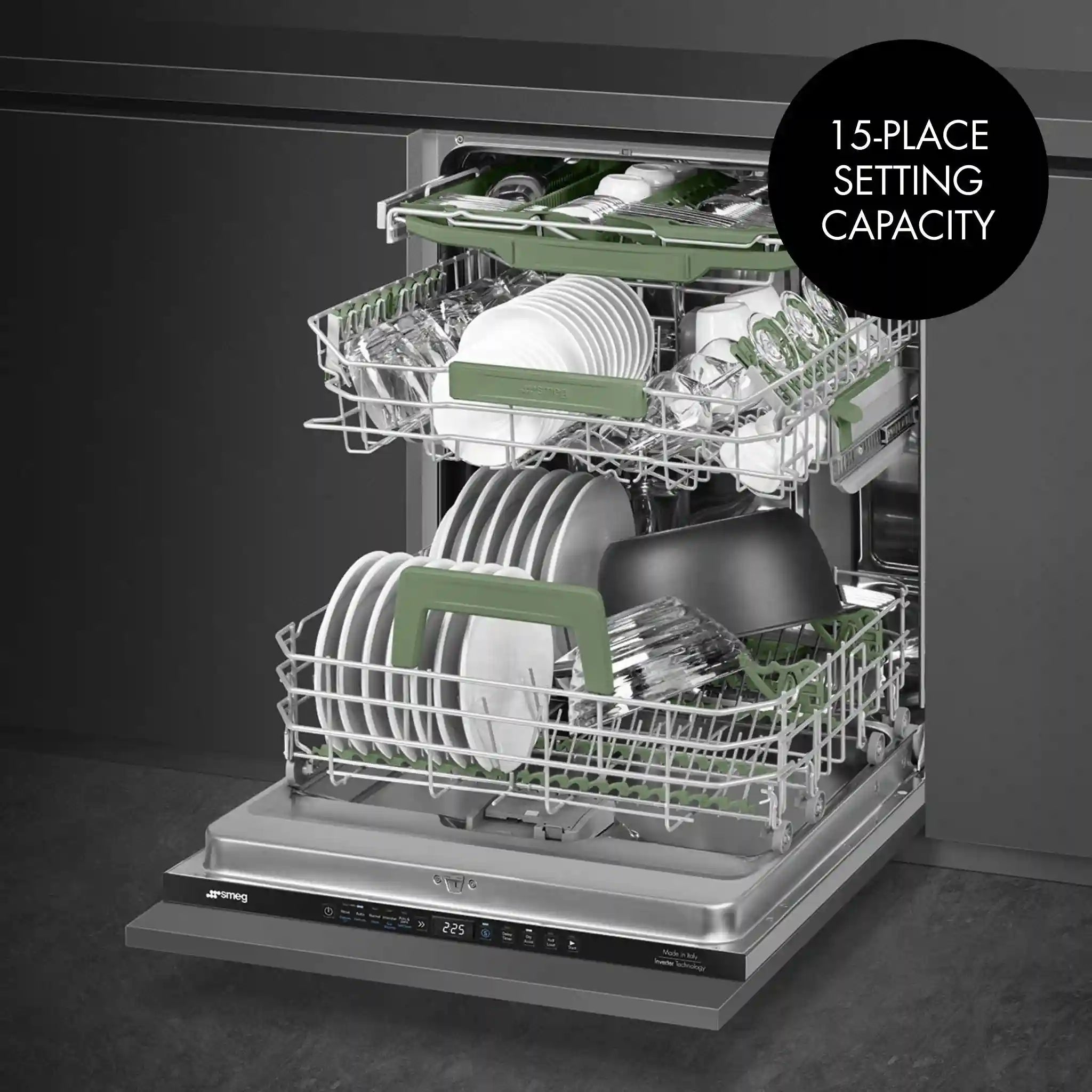 24" Integrated Dishwasher - Orbital Wash + FlexiDuo Loading (Panel-Ready)