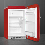 Retro-Style Refrigerator (4.3 cu ft, Right Hinge) - Red