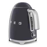 Retro-Style Electric Kettle (7 Cups) - Slate Gray